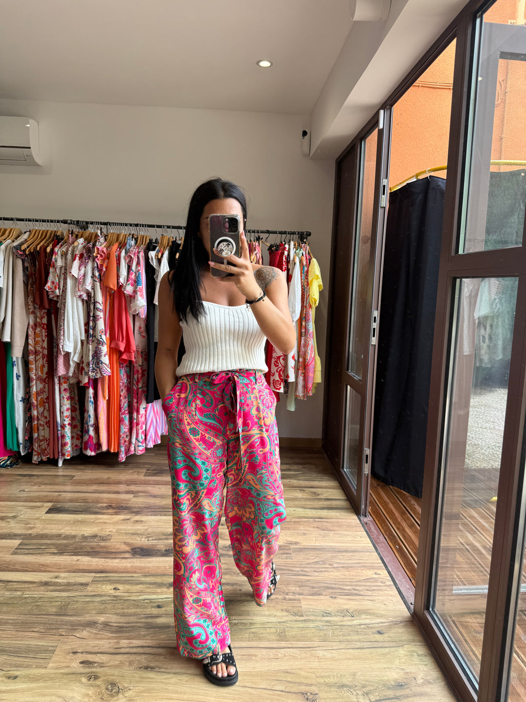 Pantalon fluide Cara