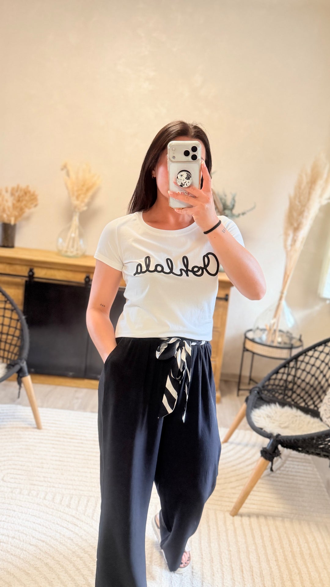Teeshirt ohlala noir