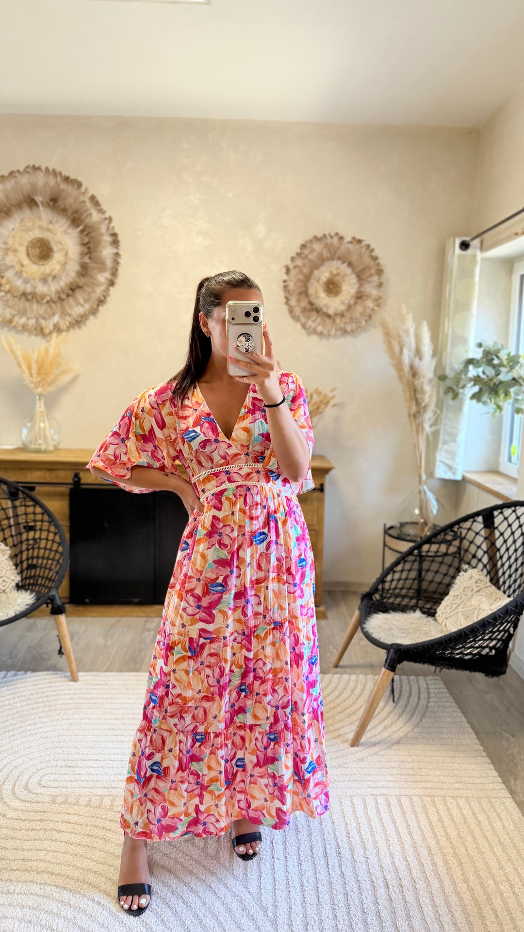 Robe longue Donia CURVY