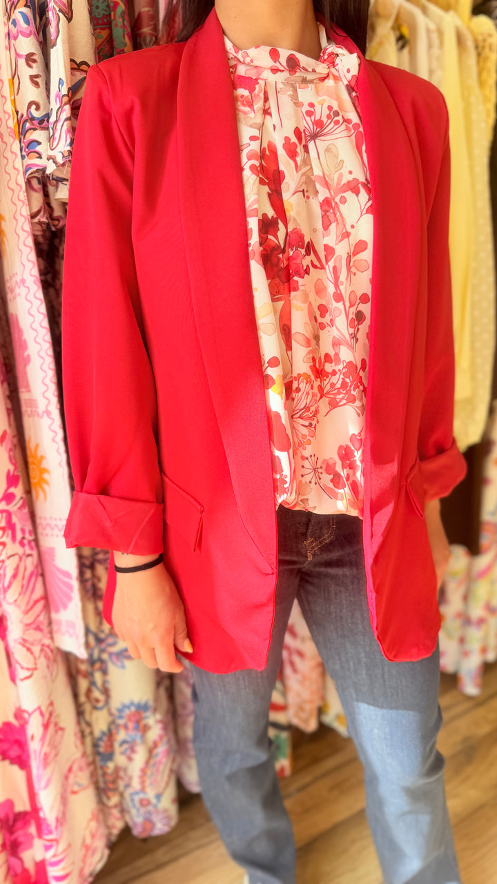 Blazer rouge
