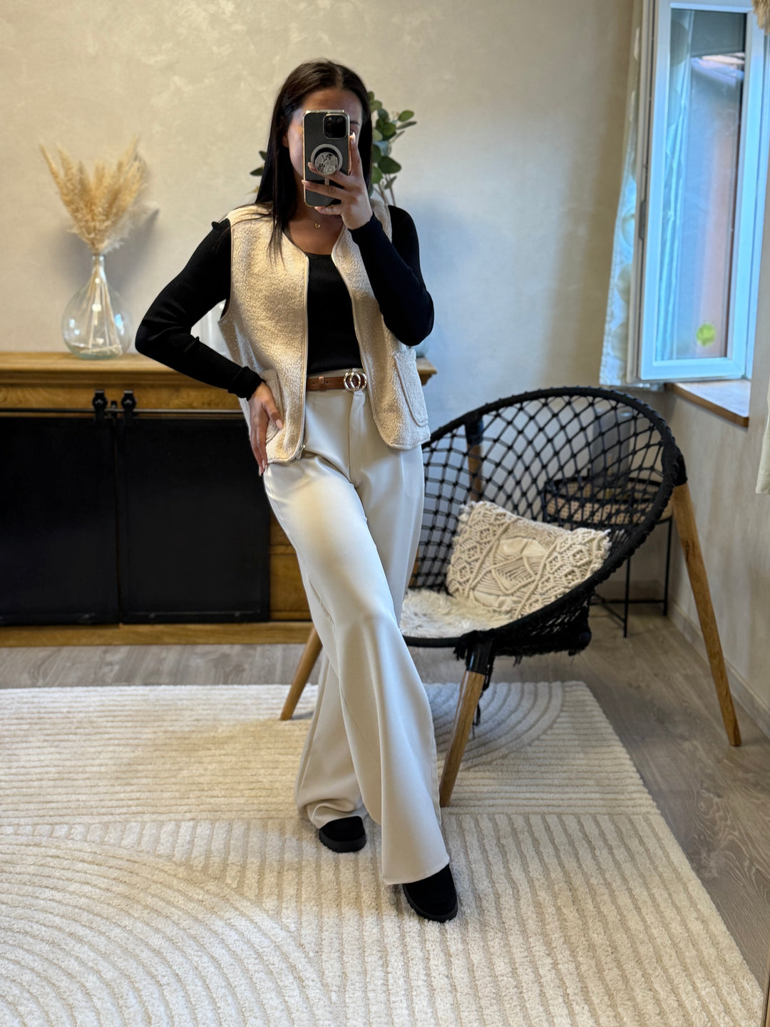 Pantalon Berlioz beige