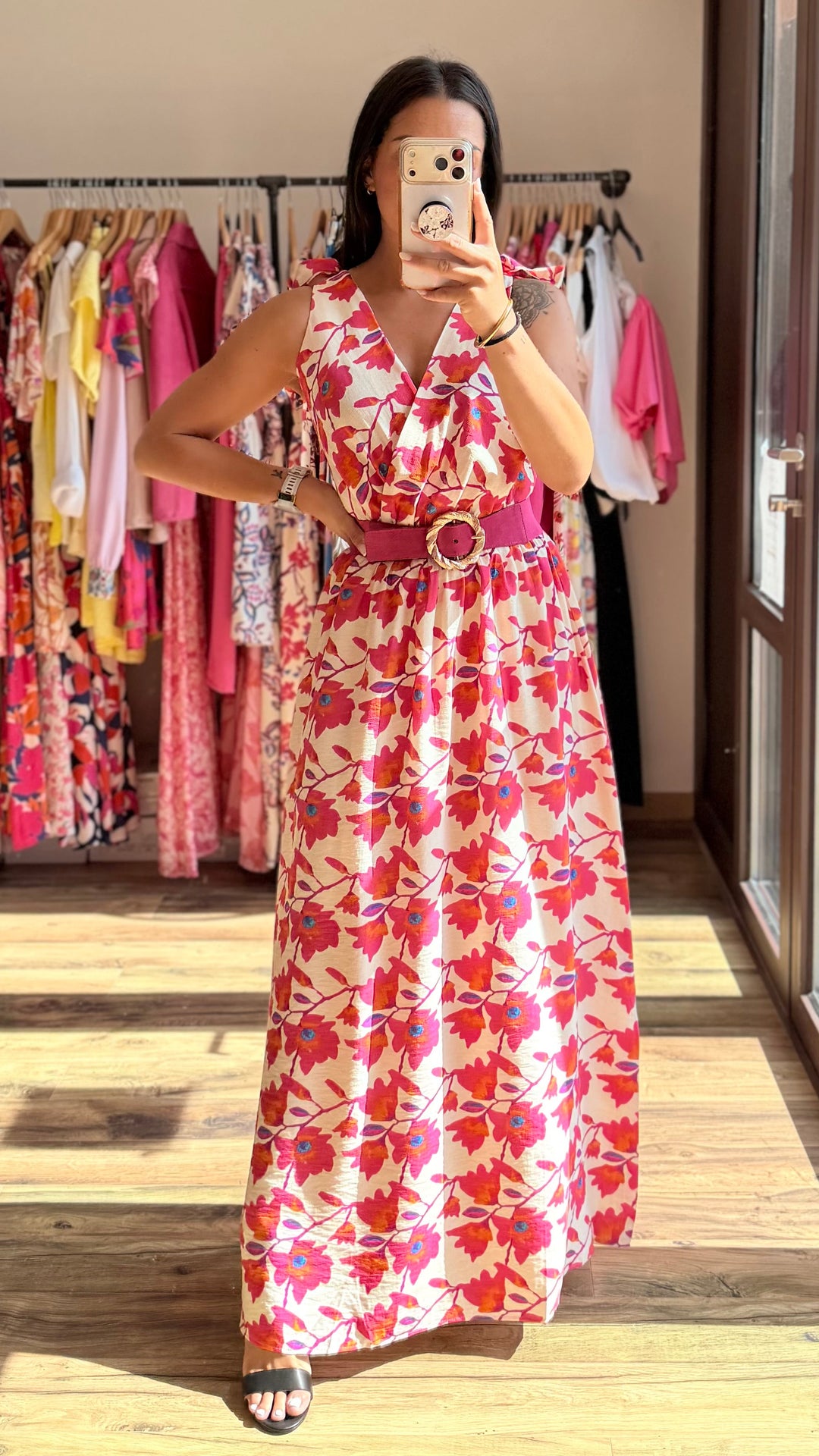 Robe longue Rebeka CURVY