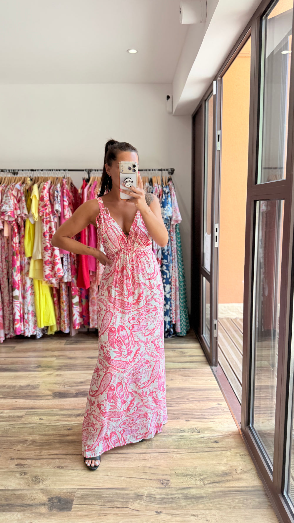 Robe longue Nael CURVY