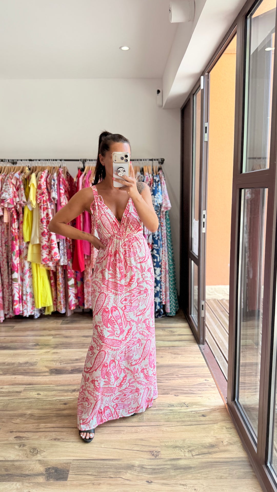 Robe longue Nael CURVY