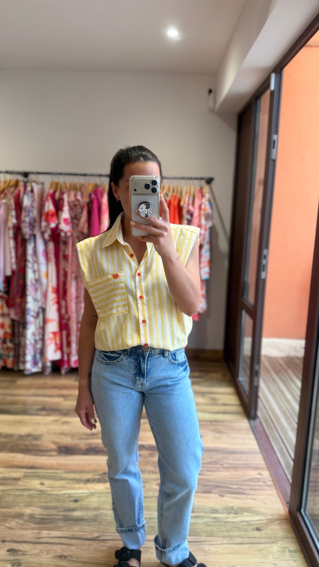 Chemise Calsy jaune