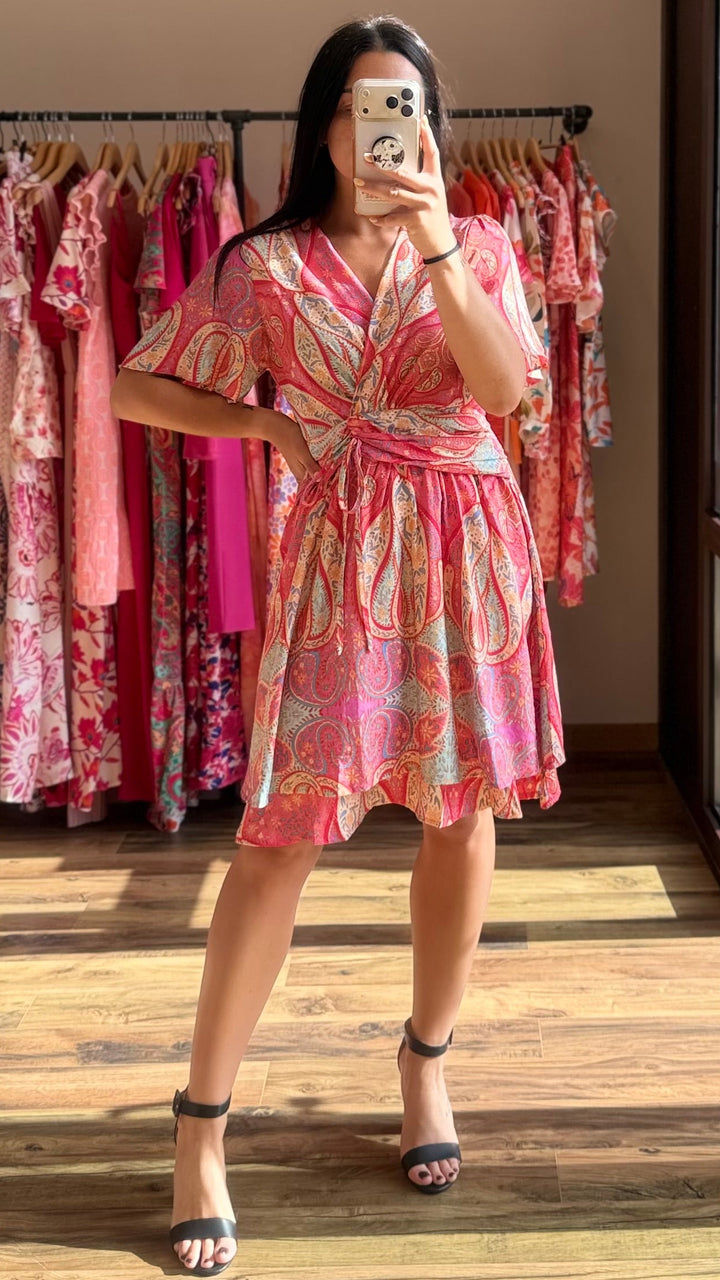Robe courte Calinda