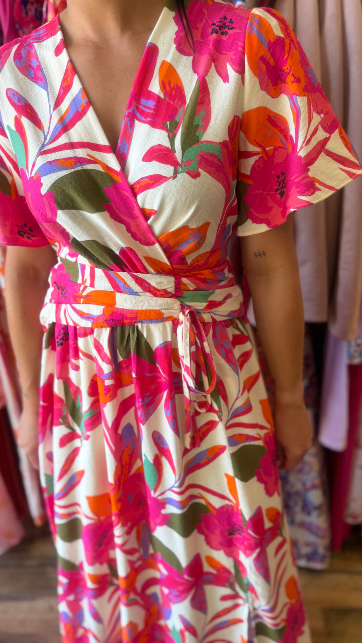 Robe longue Opale