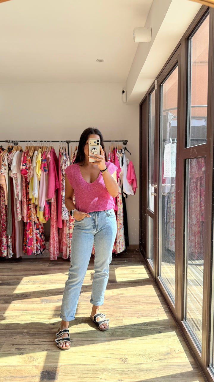 Top Milane fushia
