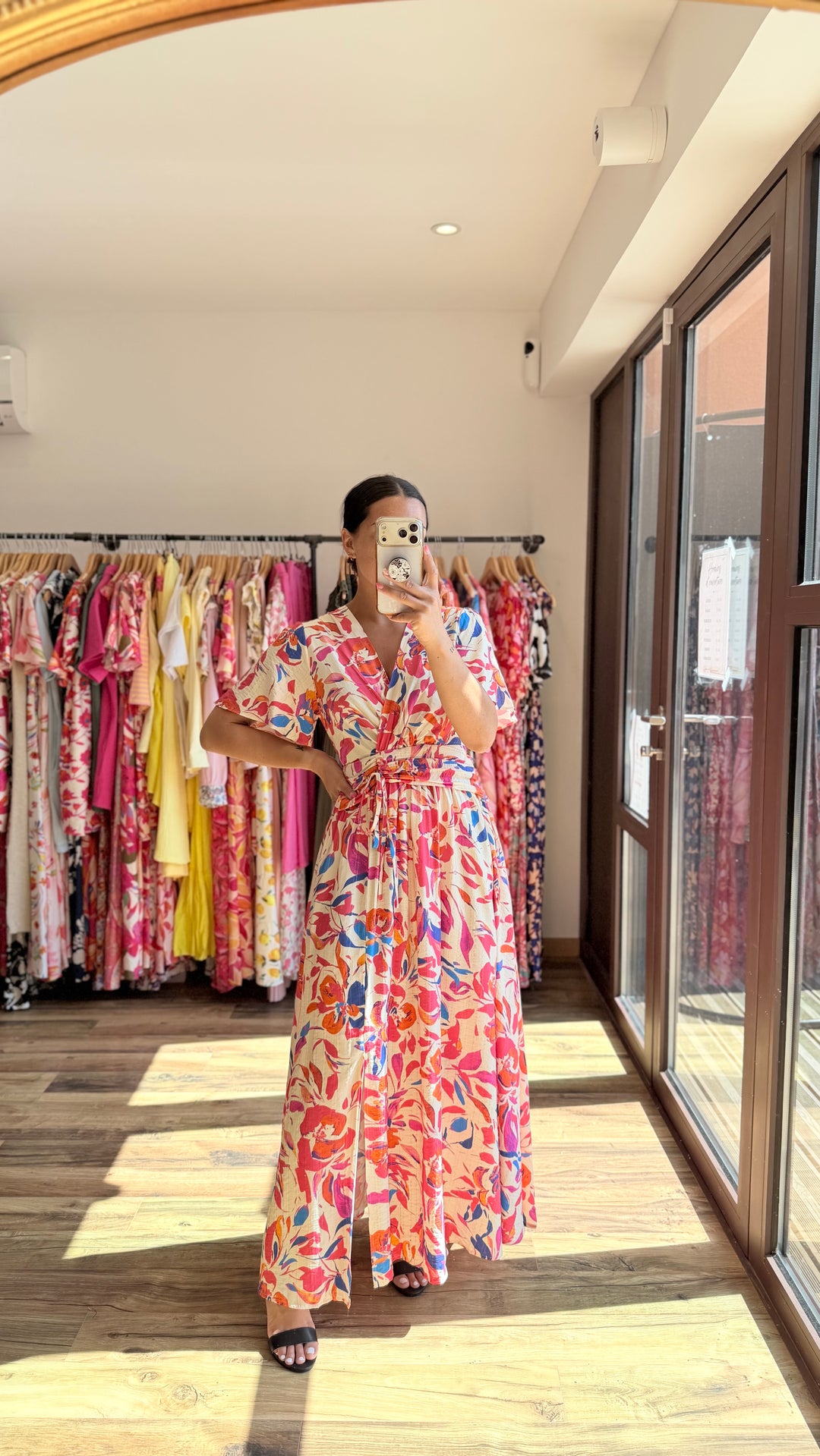 Robe longue Amara CURVY