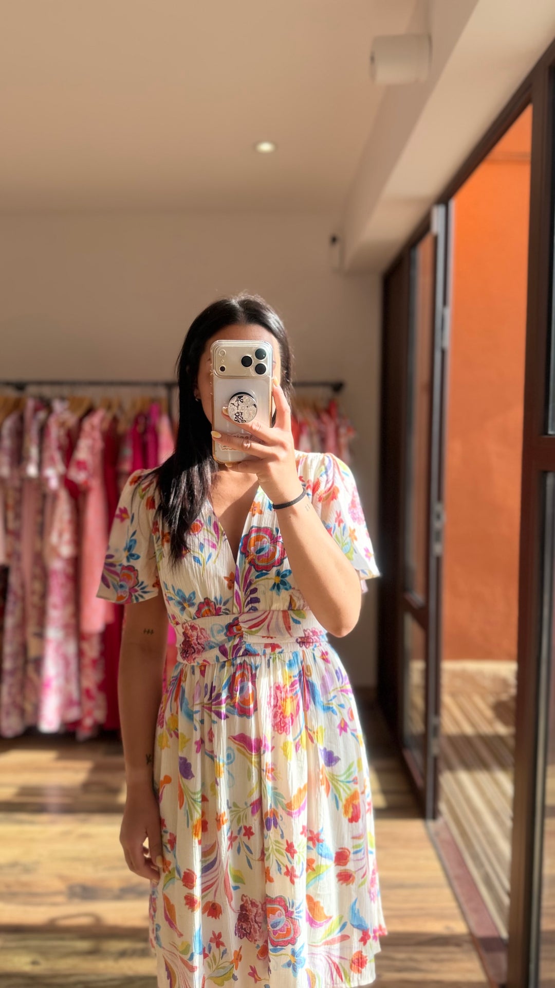Robe courte Alyma CURVY
