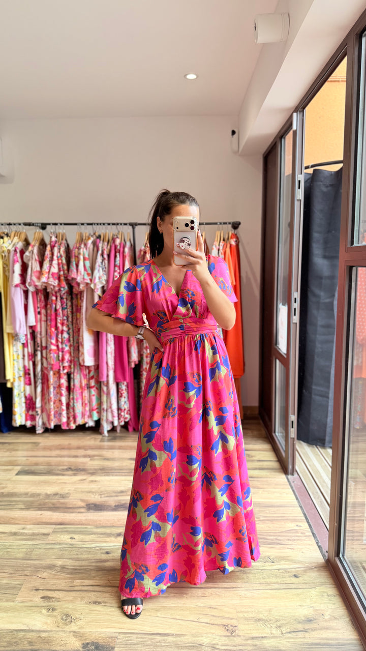 Robe longue Judith (dos ouvert)