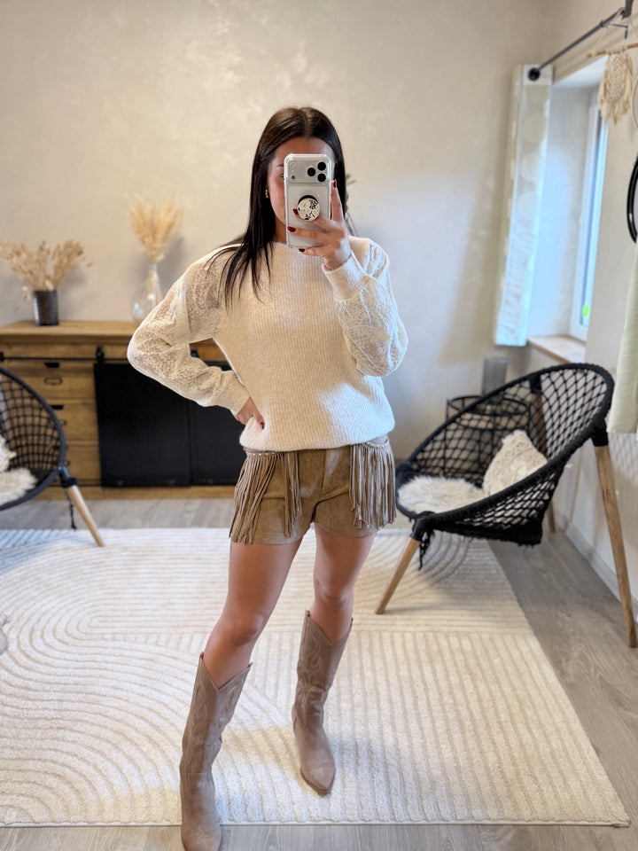 Short à franges Mariah
