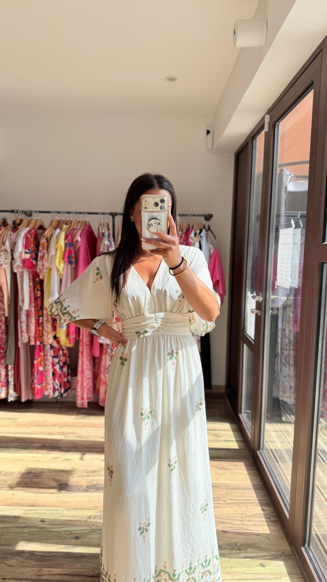 Robe longue Olympea CURVY