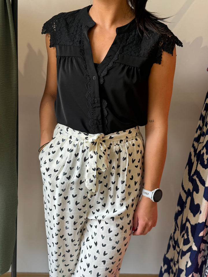 Chemise Morgane noir