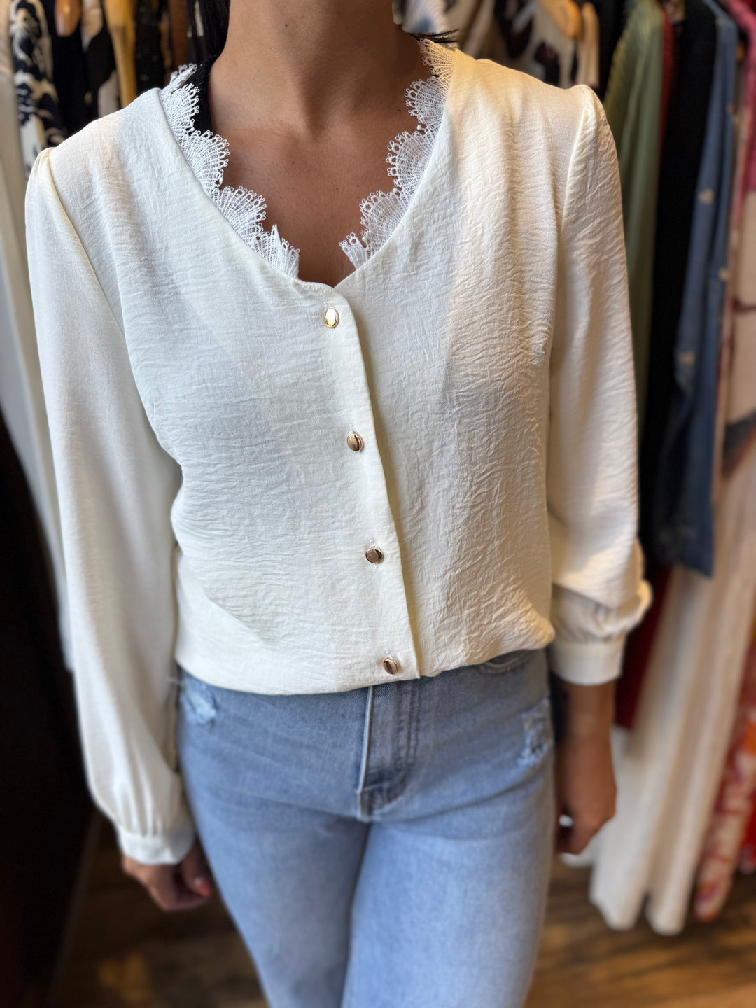 Chemise Anela blanche