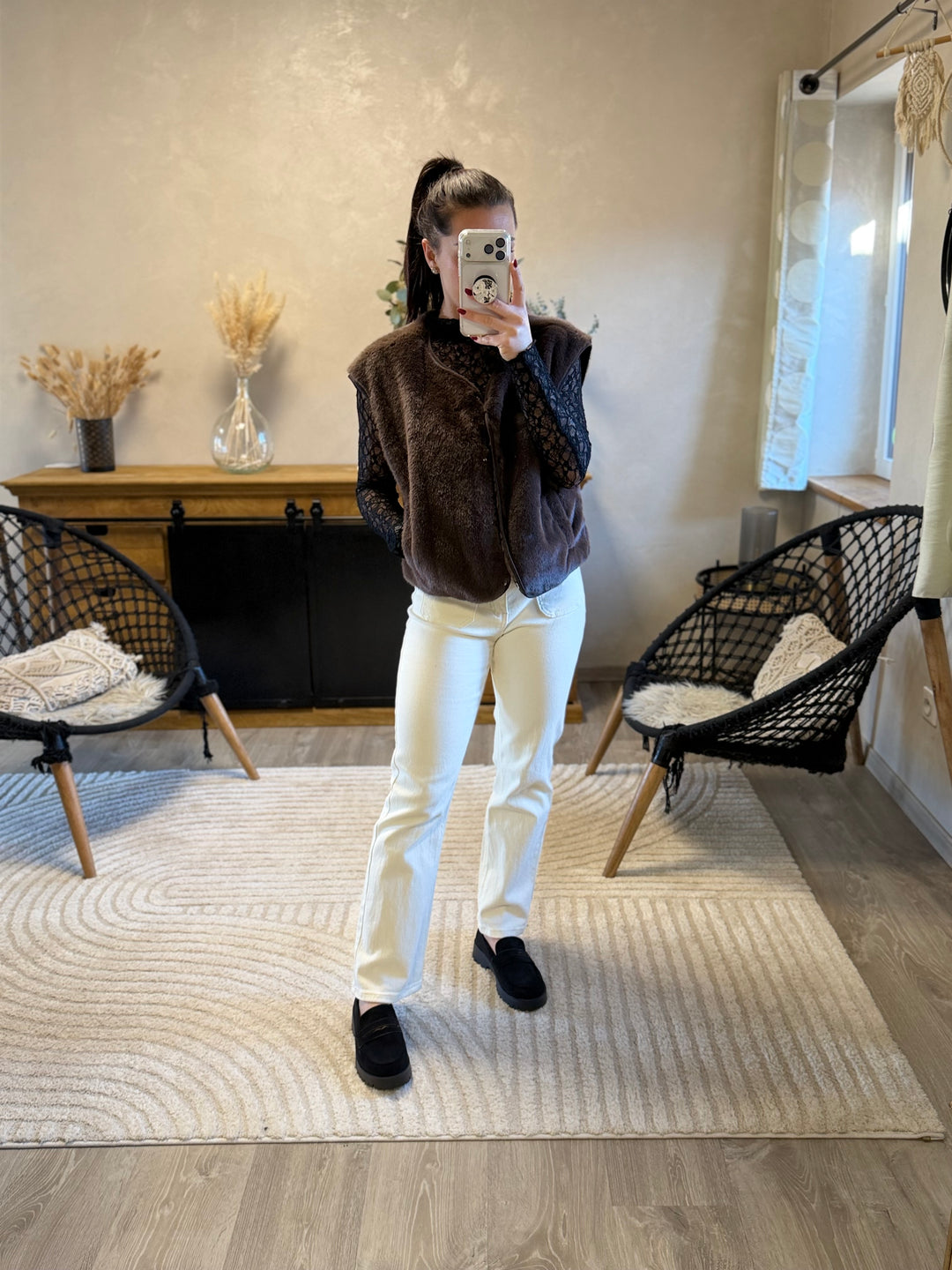 Gilet Soleda Chocolat