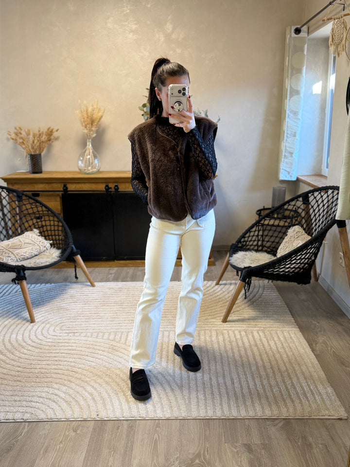 Gilet Soleda Chocolat