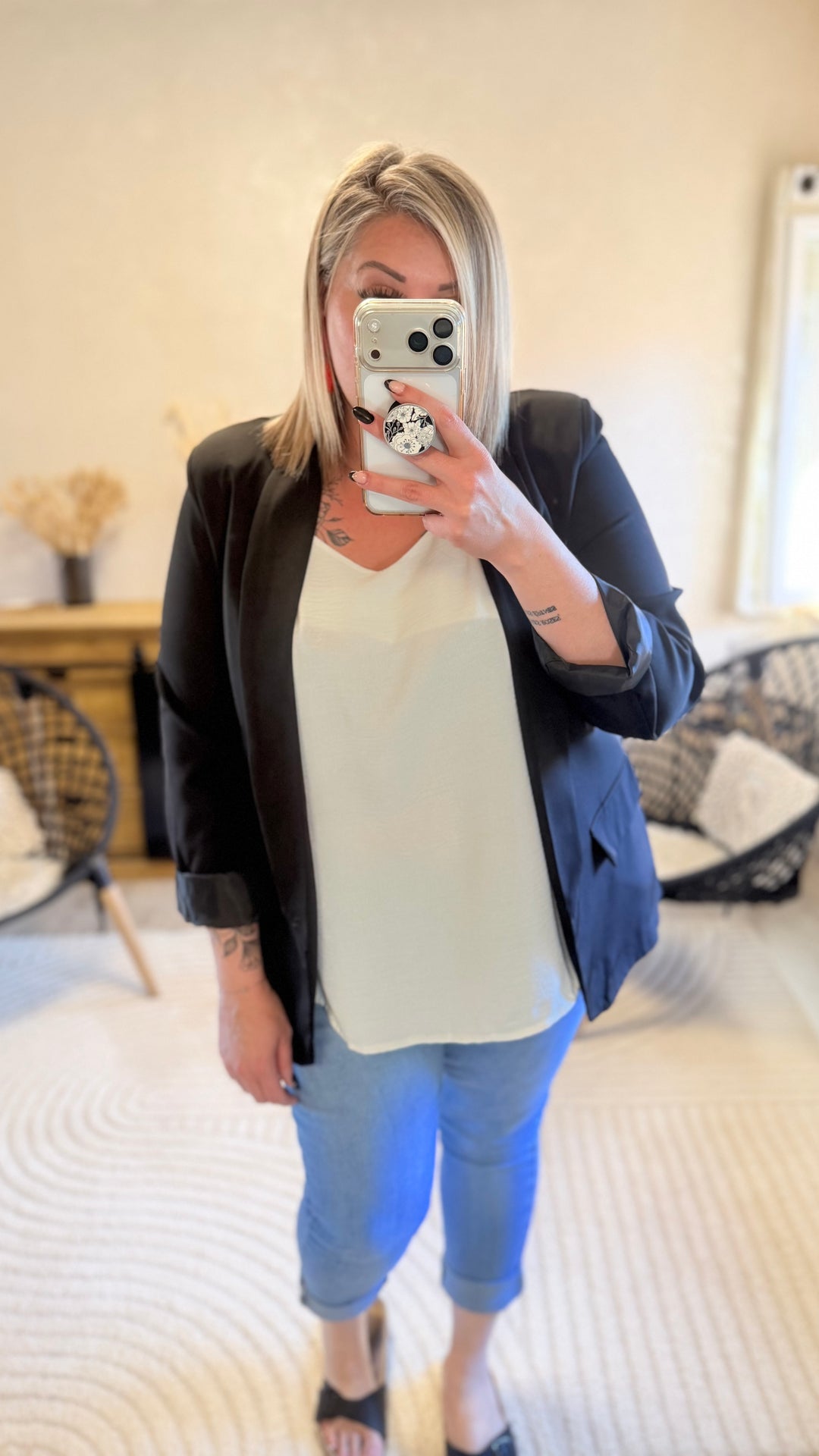 Blazer Noir CURVY