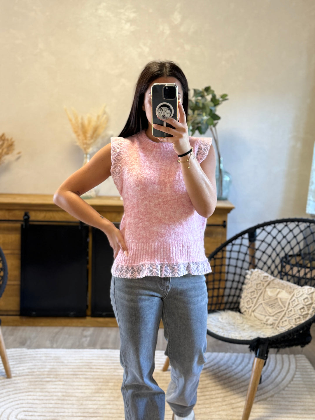 Pull sans manches Nawel