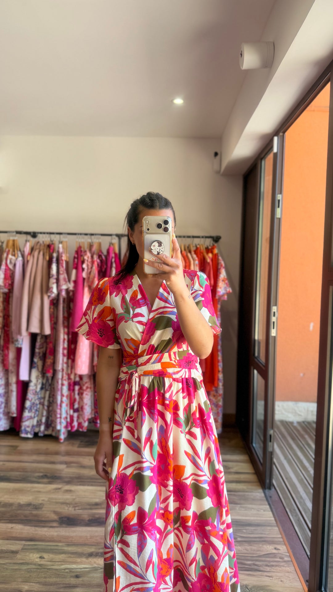 Robe longue Opale