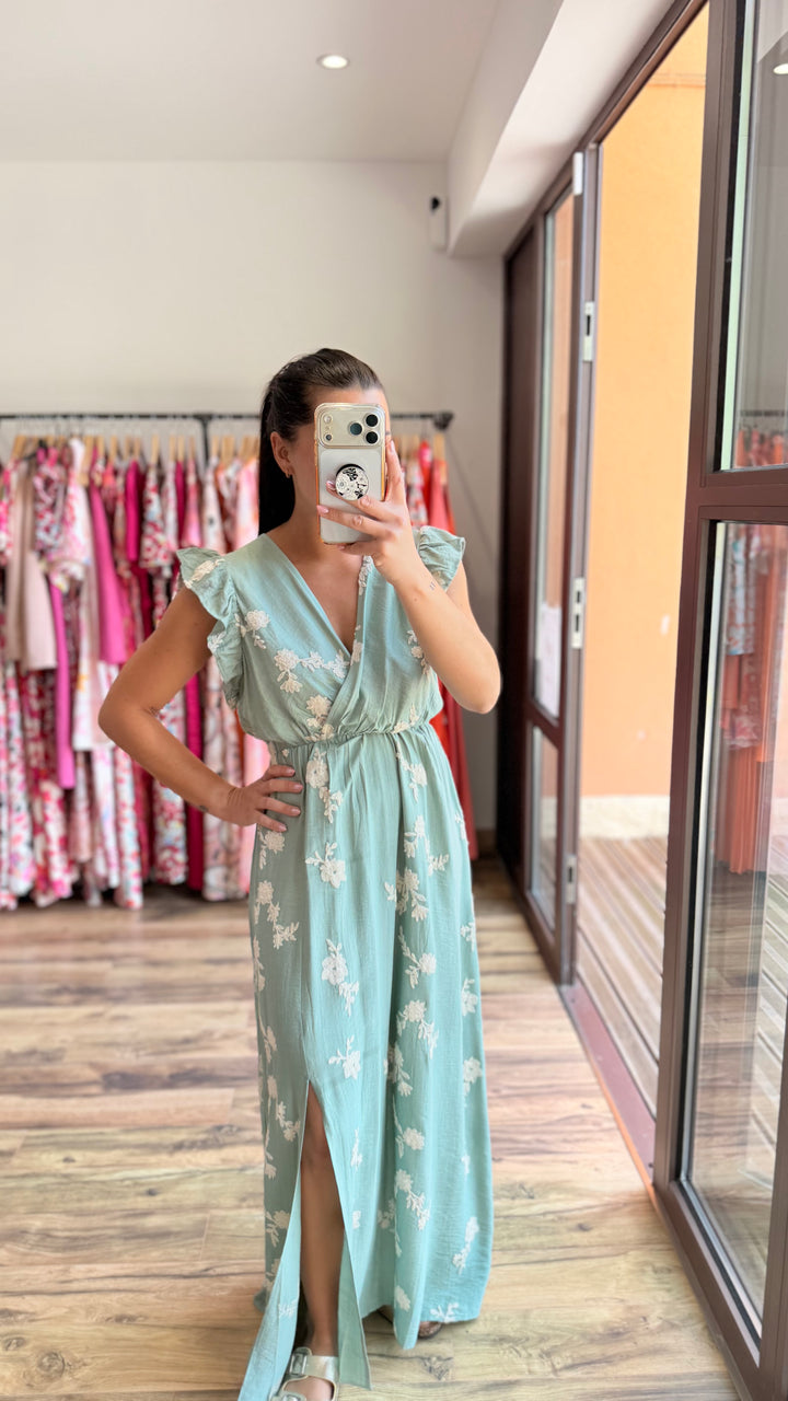 Robe longue Ether CURVY (PRÉCOMMANDE EXPÉDITION LE 2/06)