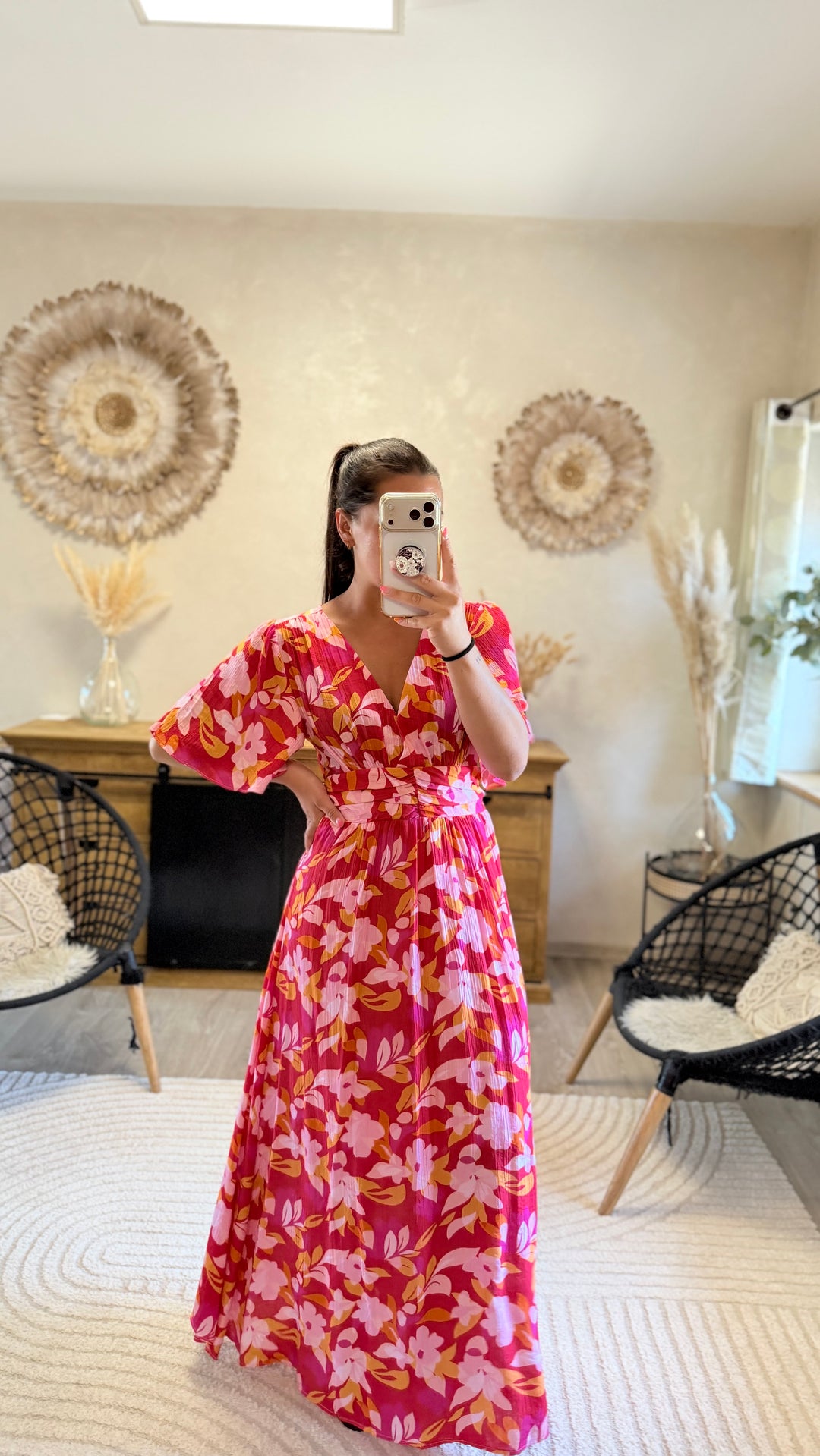 Robe longue Andine