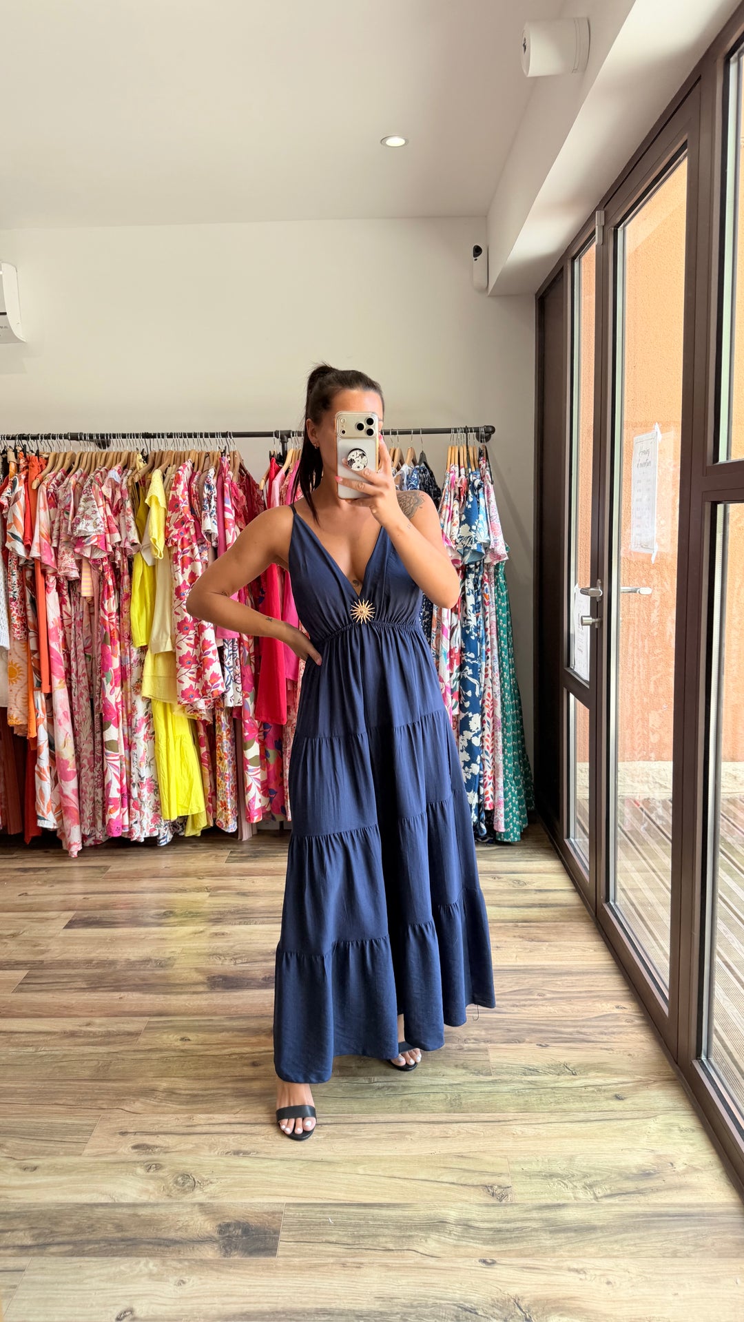 Robe longue Soleil Marine CURVY