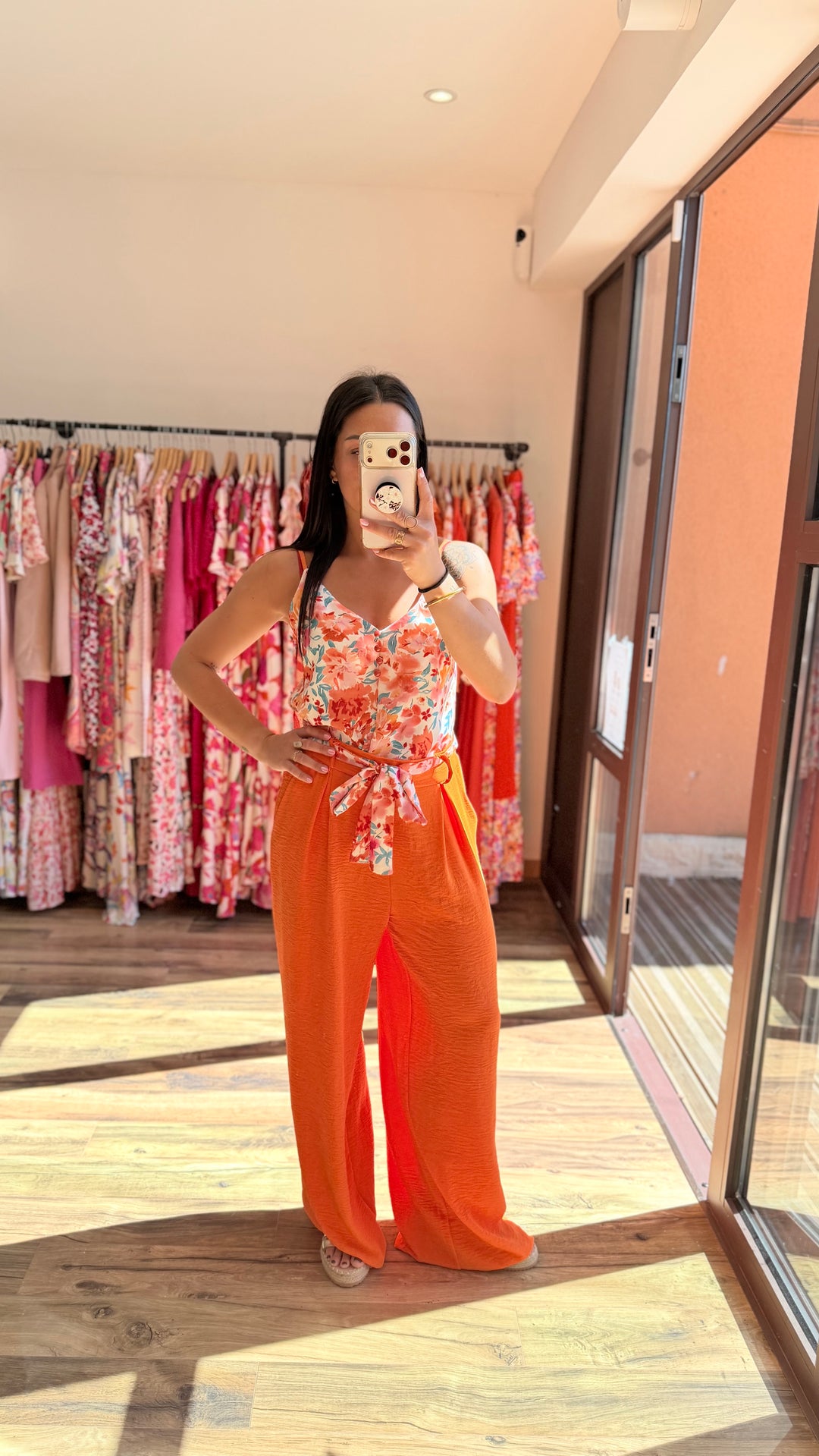 Pantalon Candice orange