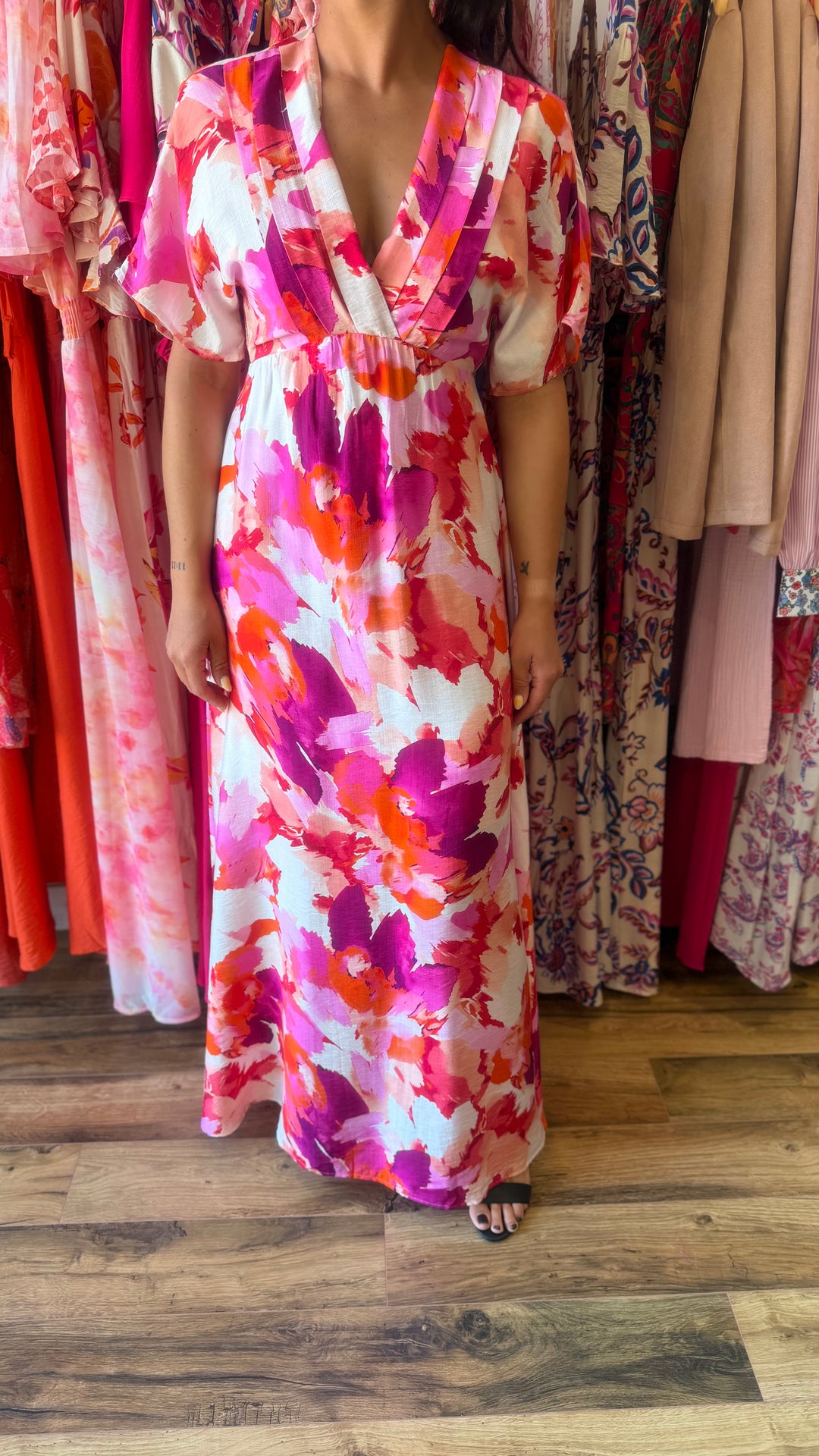 Robe longue Salton CURVY (PRÉCOMMANDE EXPÉDITION LE 2/06)