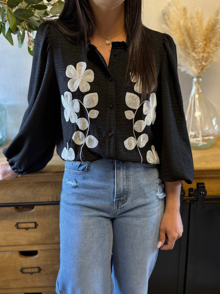 Chemise Armando noir