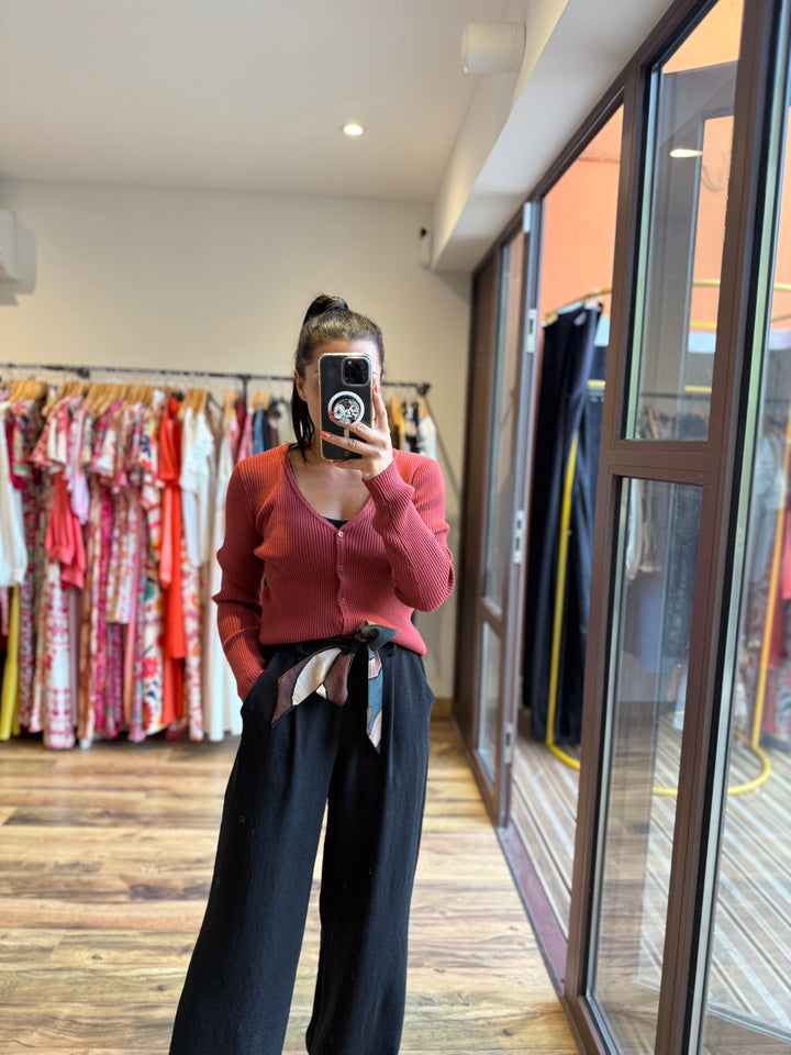 Gilet Nona Terracotta