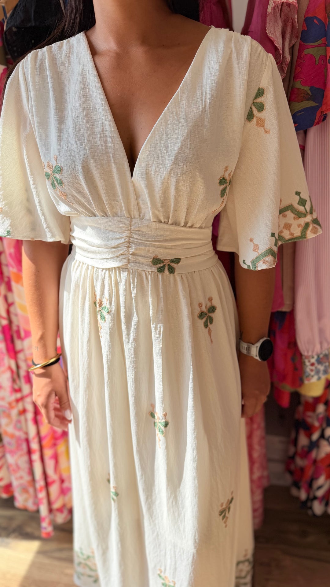 Robe longue Olympea CURVY