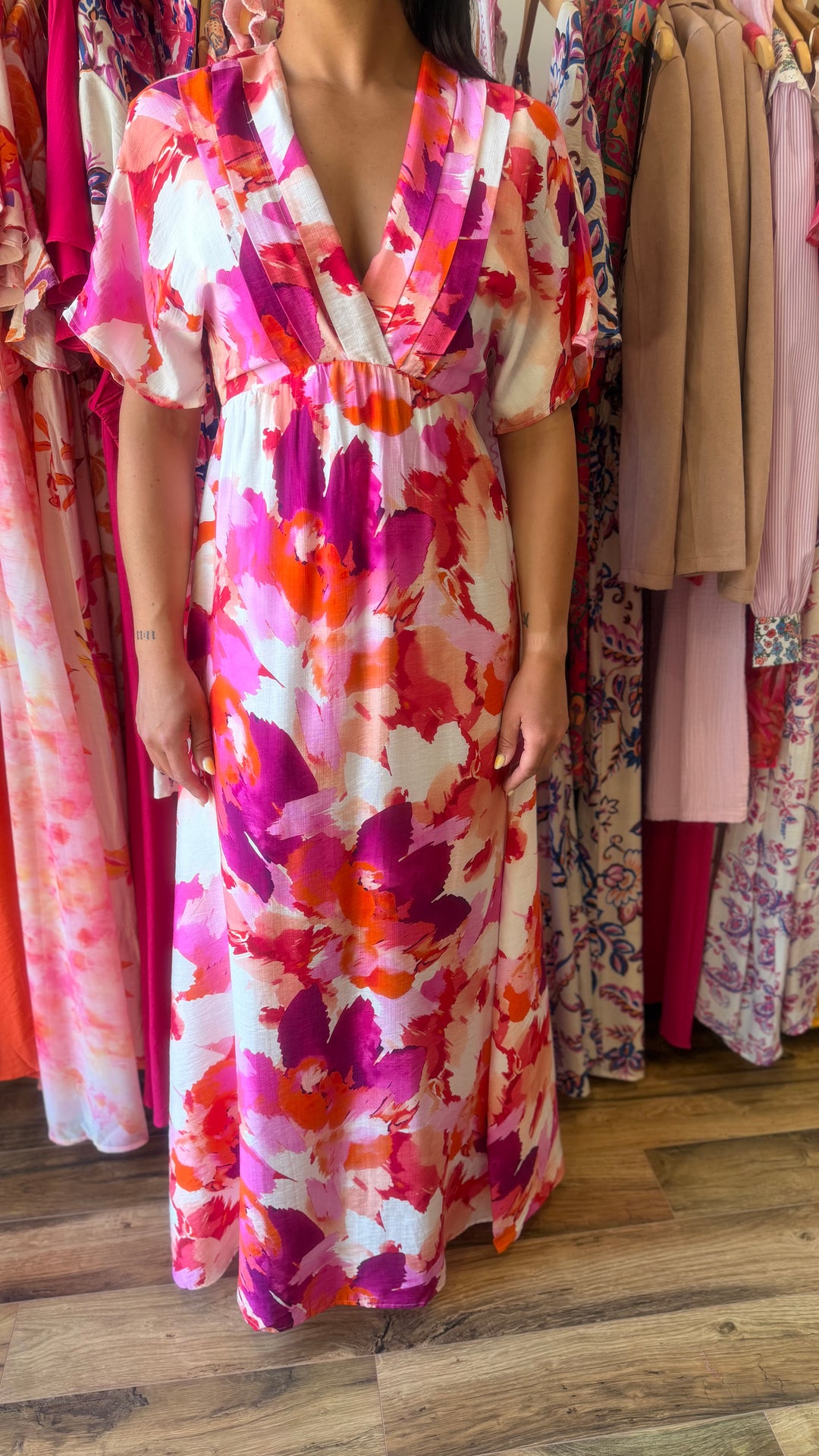 Robe longue Salton CURVY (PRÉCOMMANDE EXPÉDITION LE 2/06)