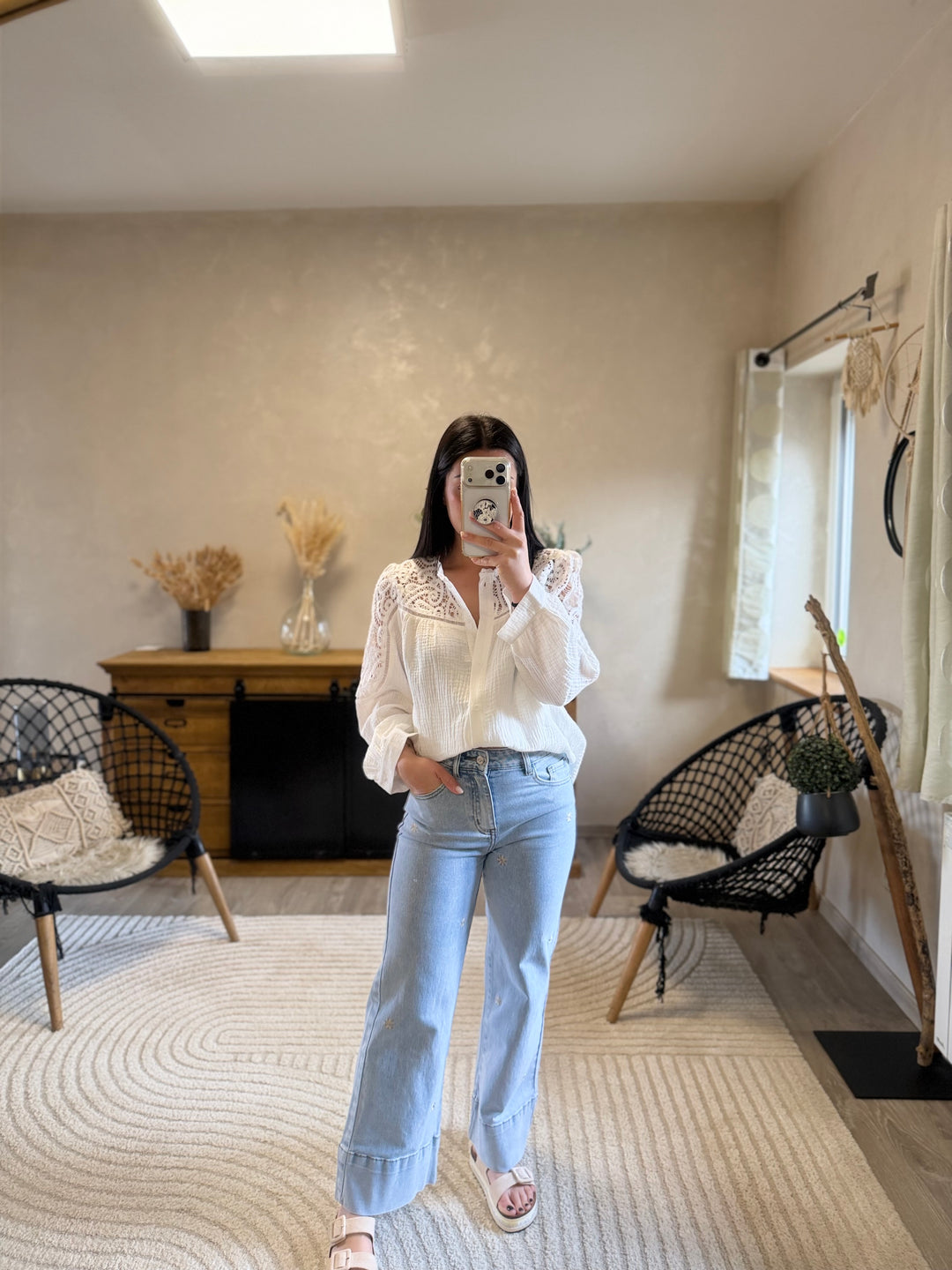 Jean Wild leg Zoey