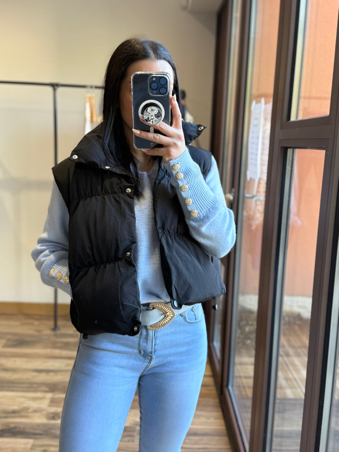 Doudoune sans manches Kim