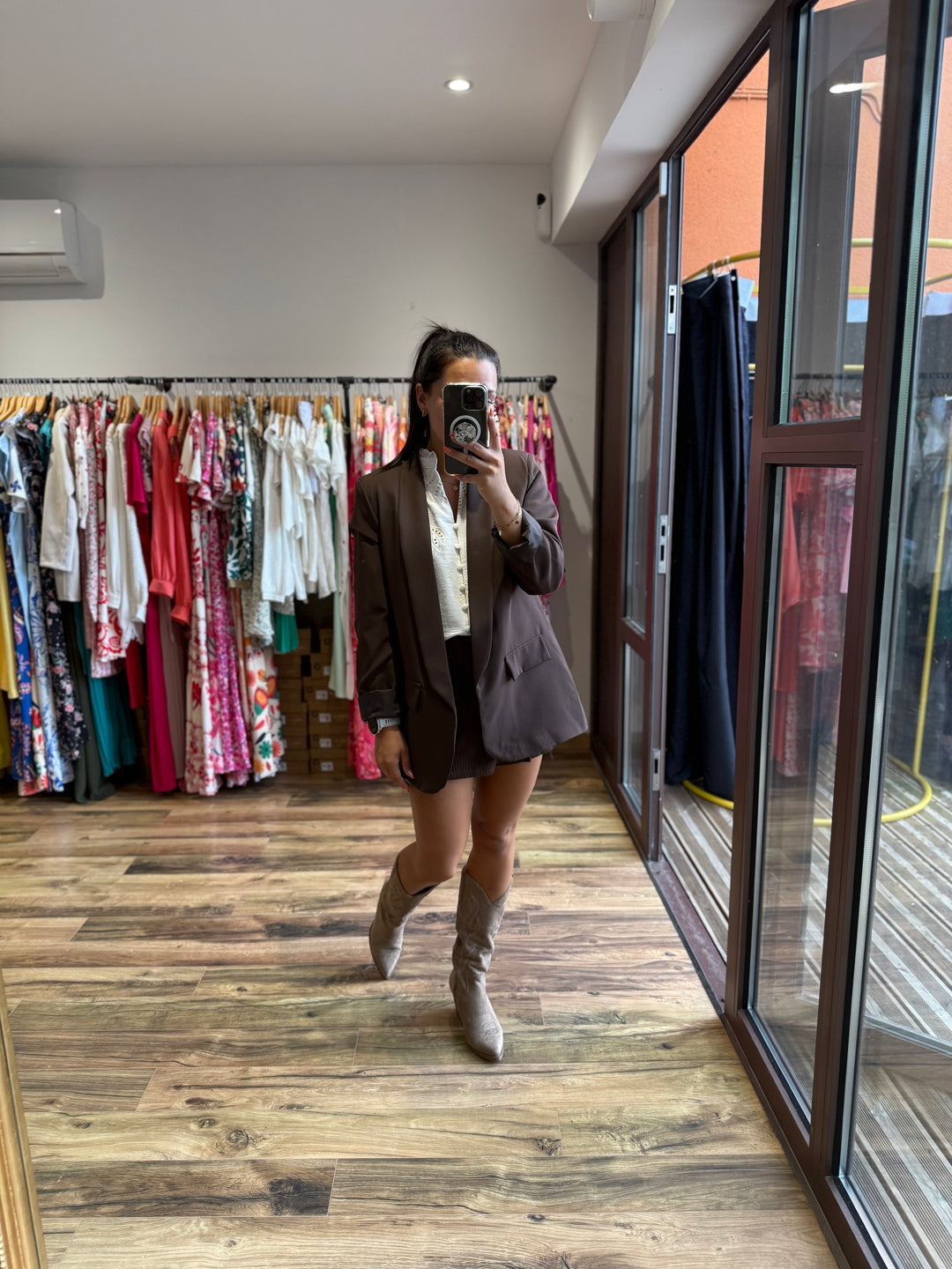 Jupe short en maille