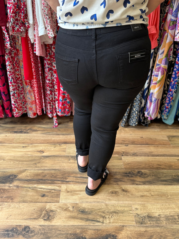 Jean Noir curvy léger