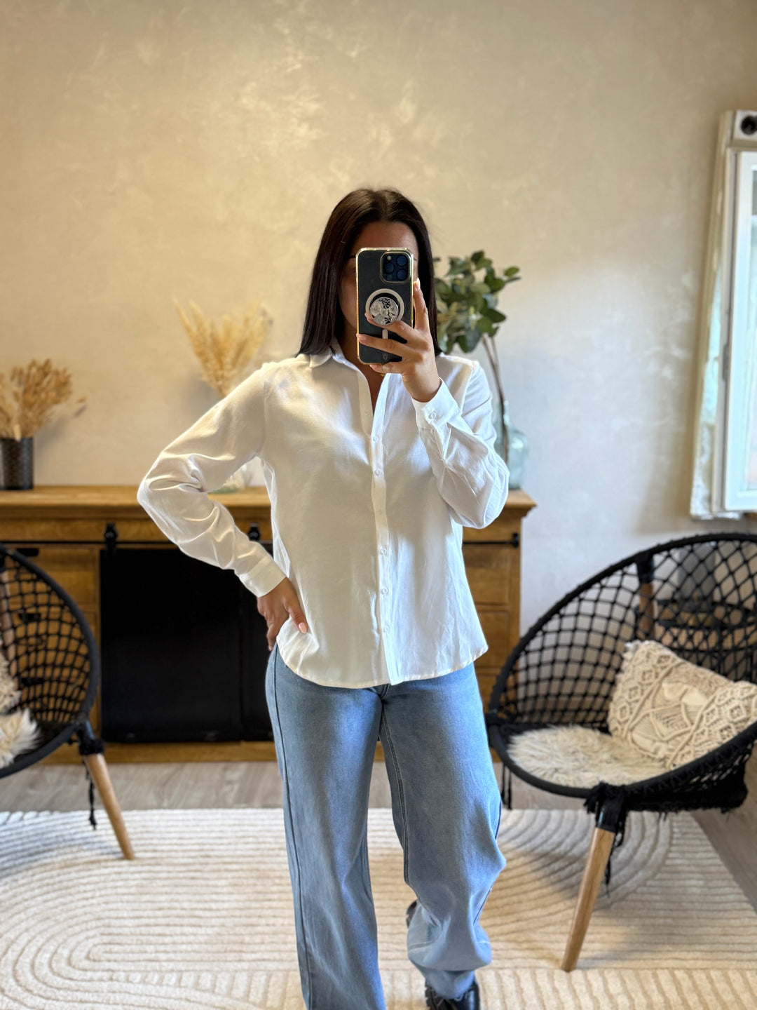 Chemise Ondine blanche