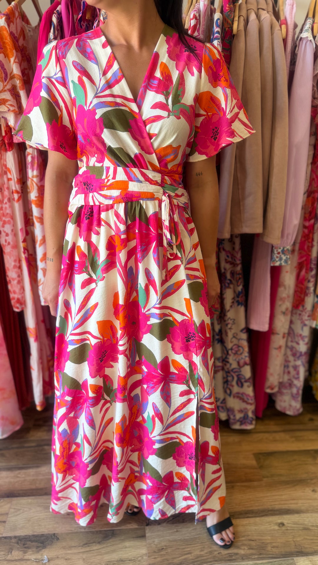 Robe longue Opale