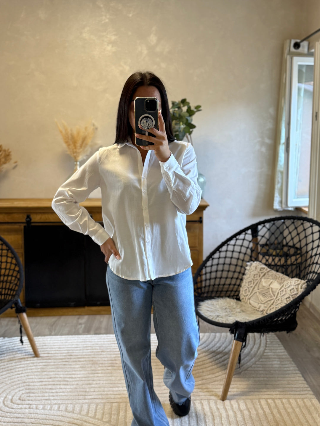 Chemise Ondine blanche