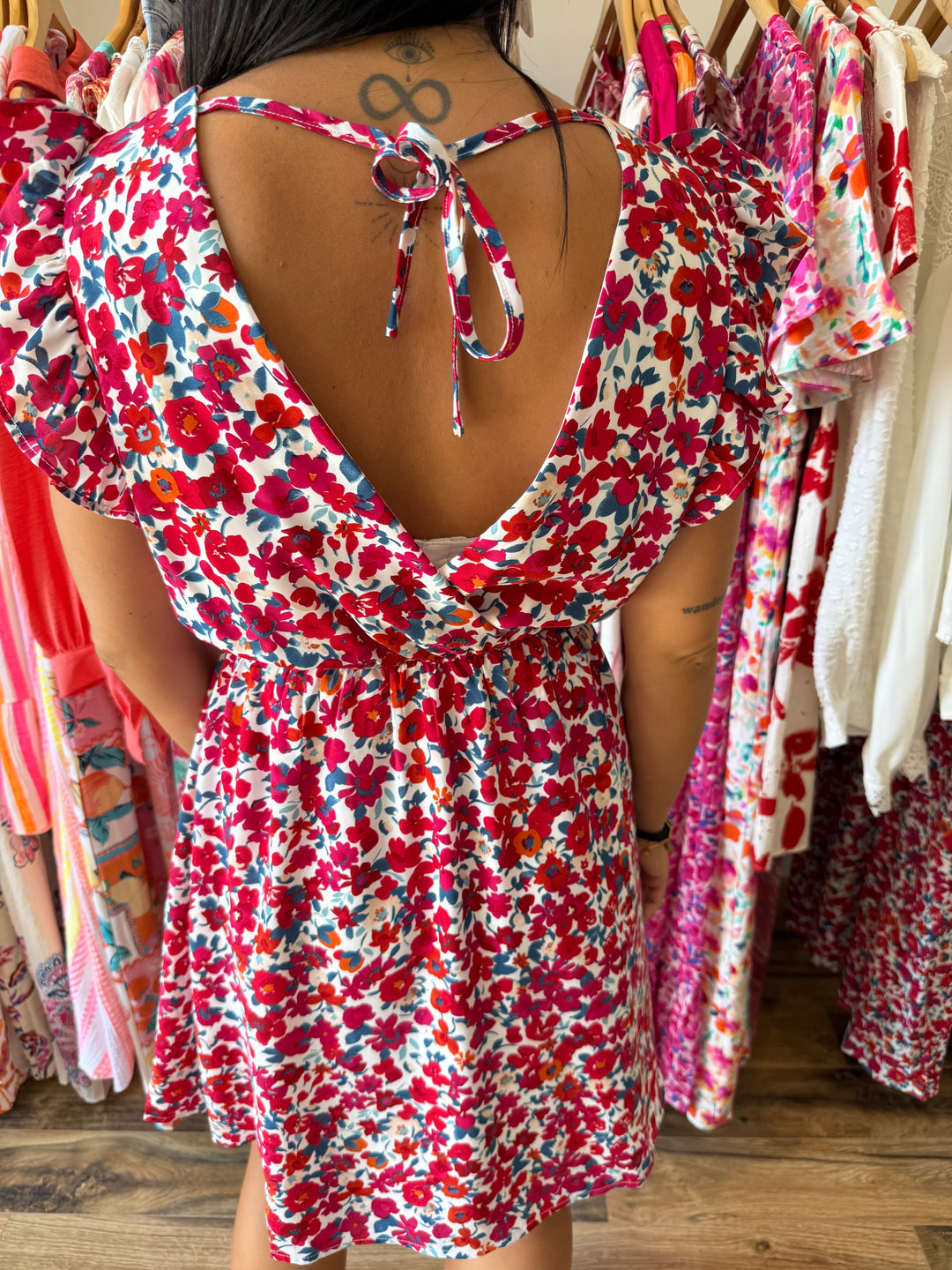 Robe courte Charline CURVY