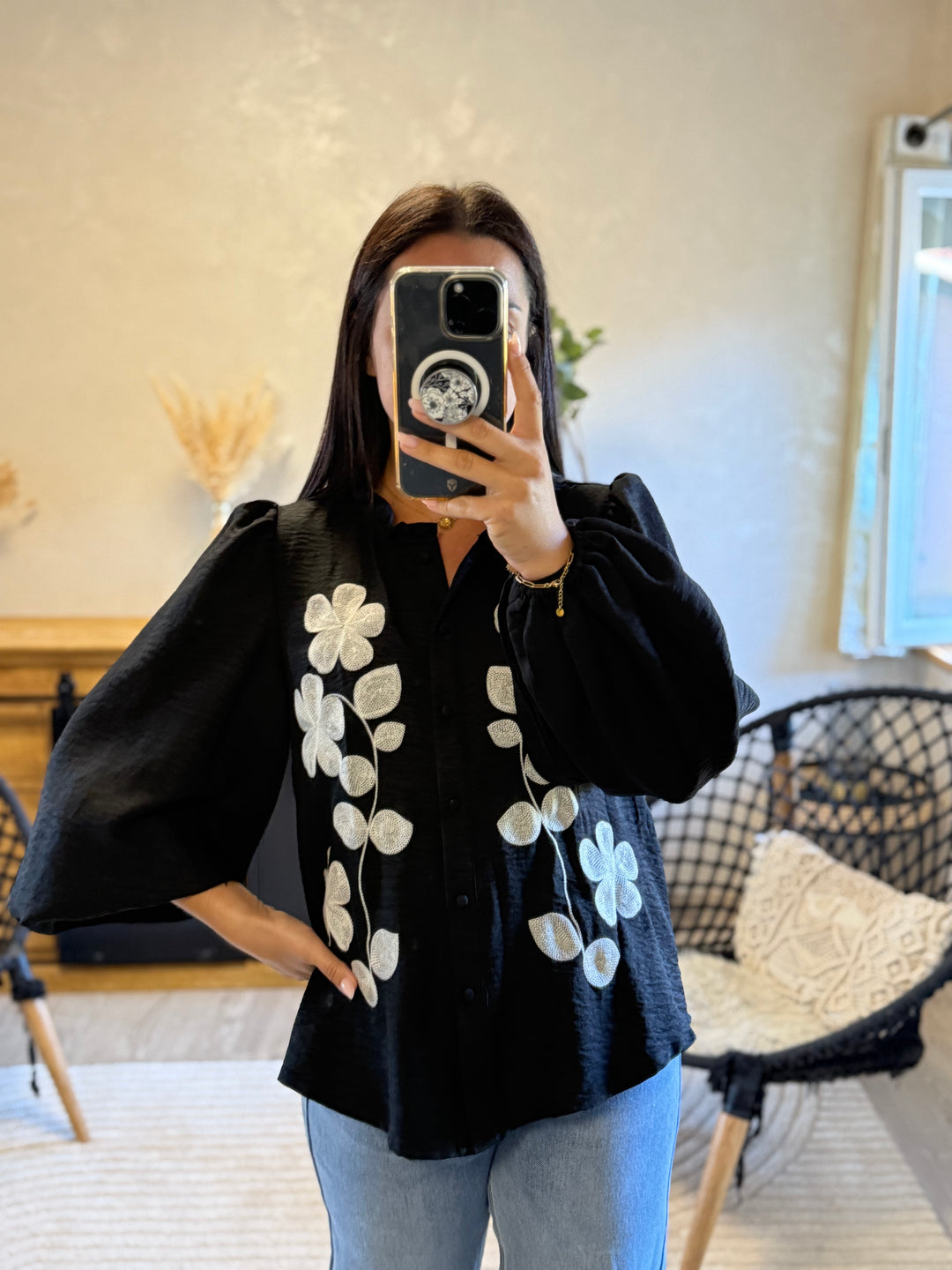 Chemise Armando noir