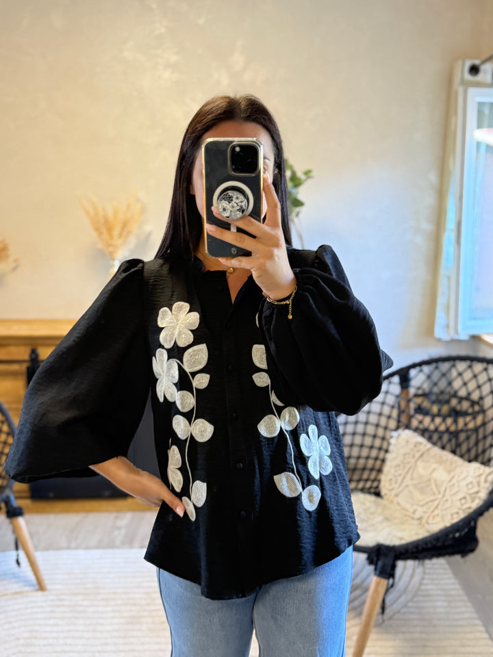 Chemise Armando noir