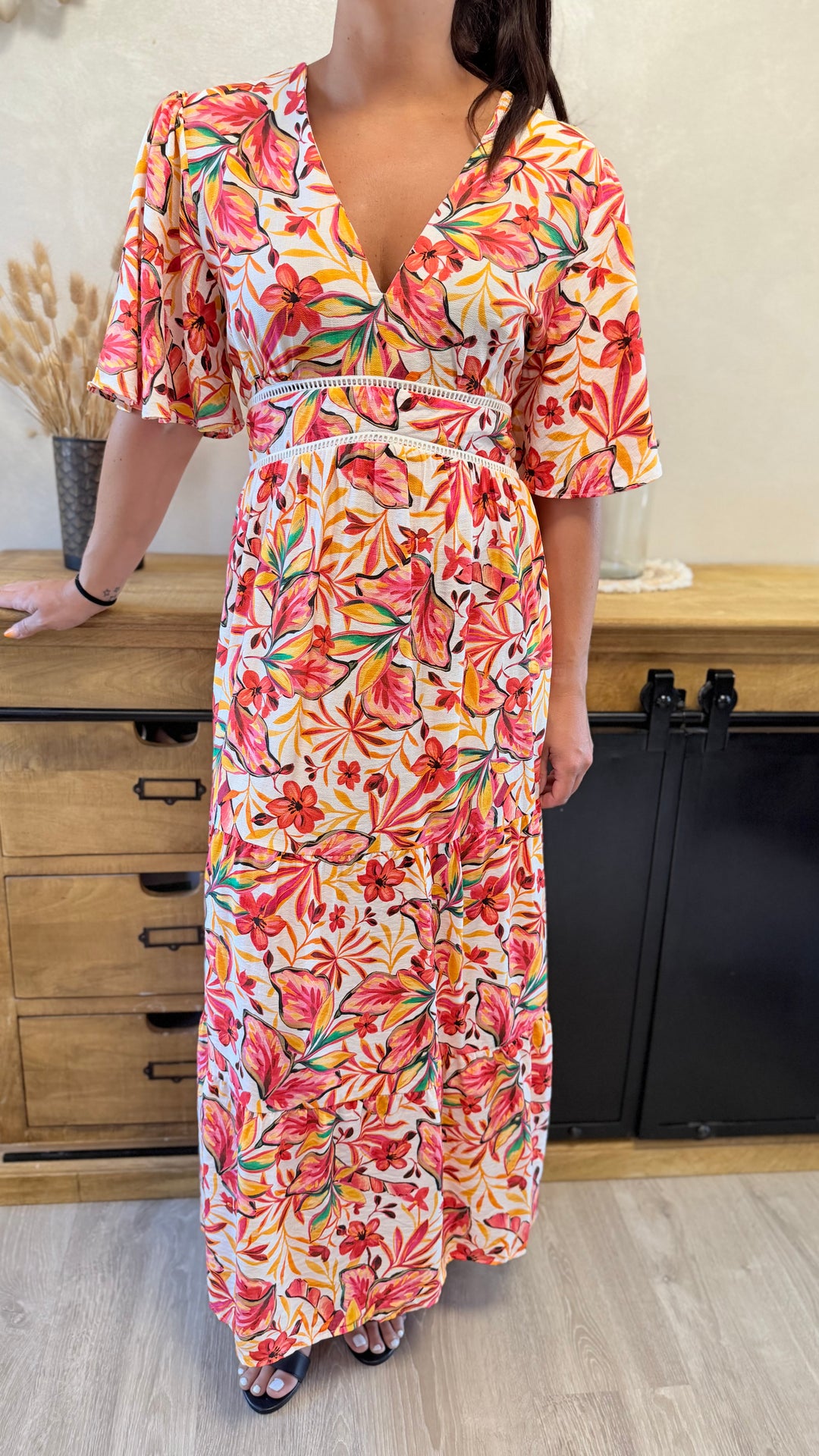 Robe longue Lindy CURVY