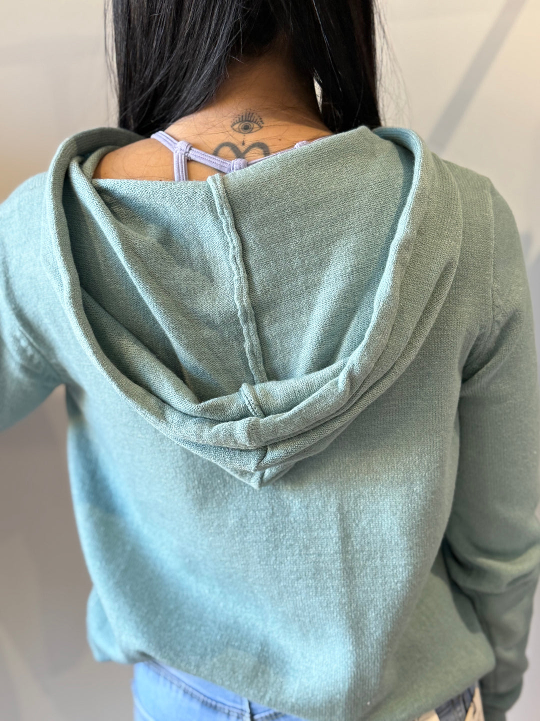 Pull ohlala vert céladon