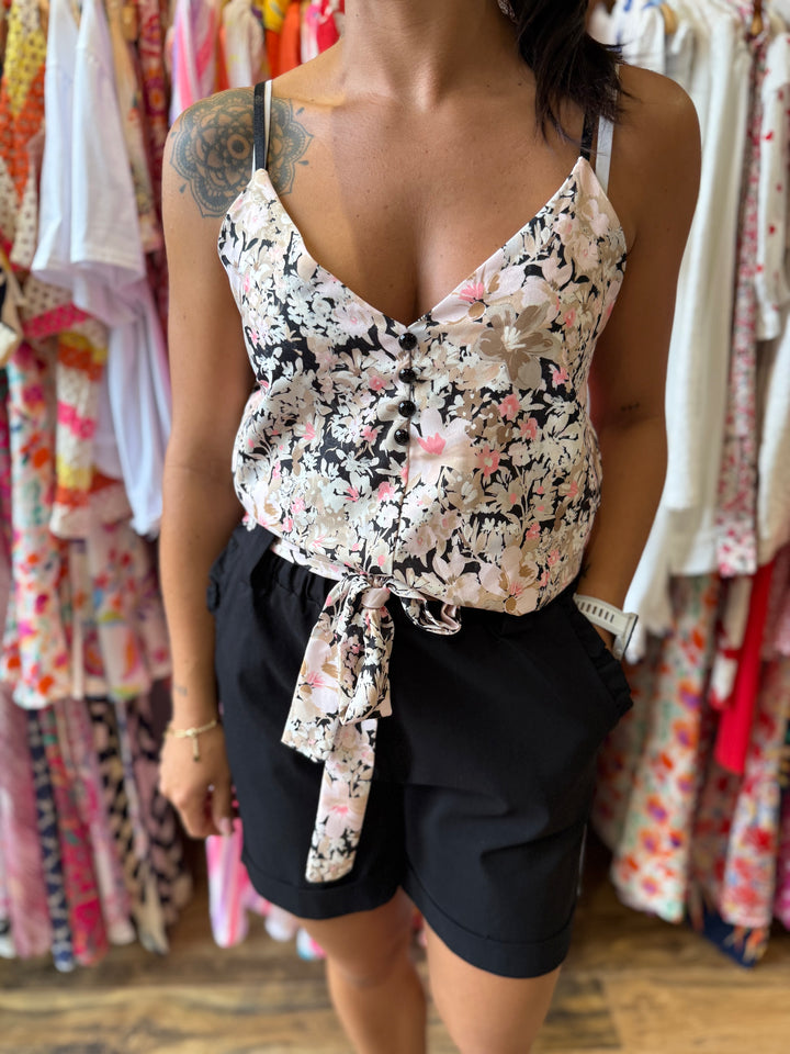 Top Malaga noir CURVY