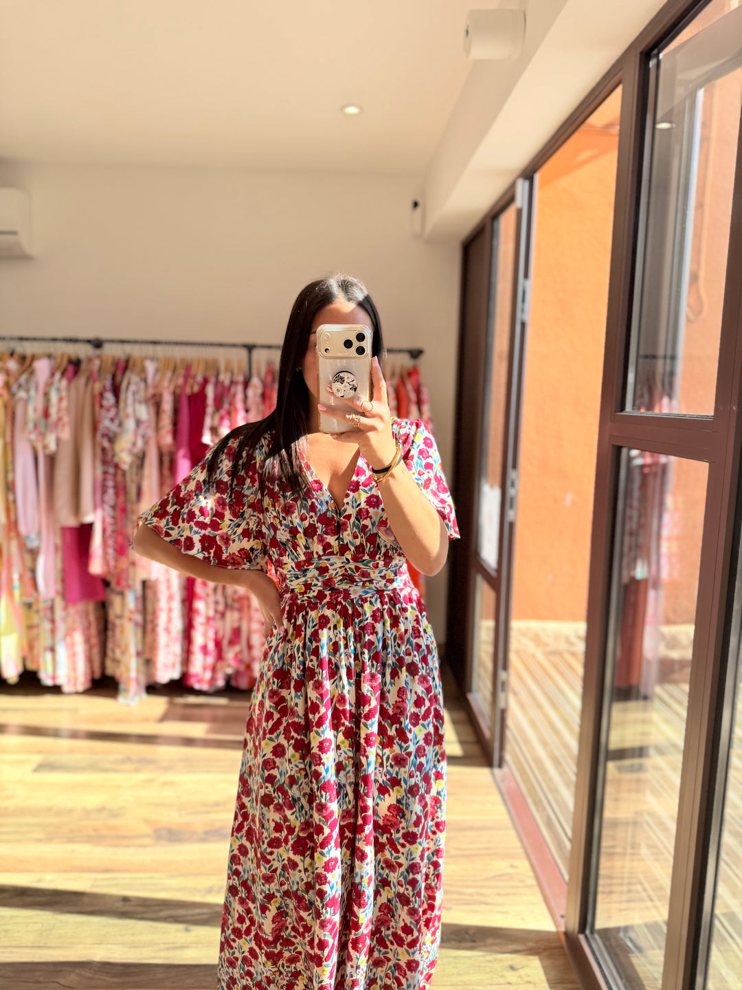 Robe longue Clyde CURVY PRÉCOMMANDE EXPÉDITION 1/06)