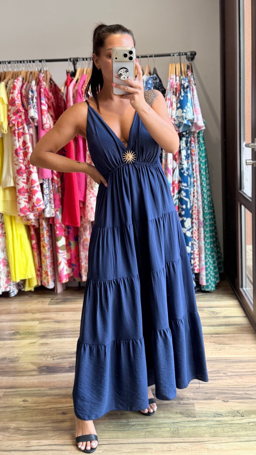 Robe longue Soleil Marine CURVY
