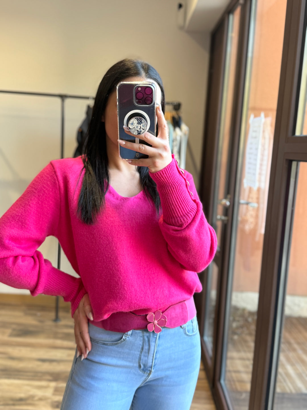 Pull Anton fuchsia