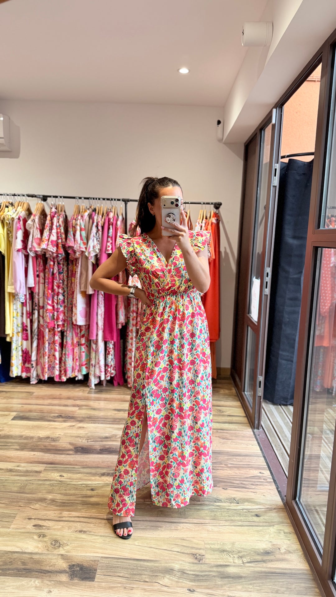 Robe longue Crystal